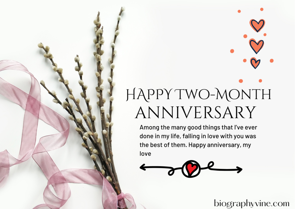 Happy Two-Month Anniversary